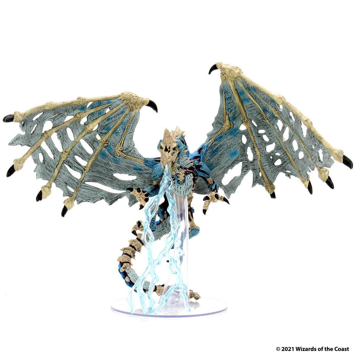 D&D: Icons of the Realms - Boneyard Premium Set - Blue Dracolich -