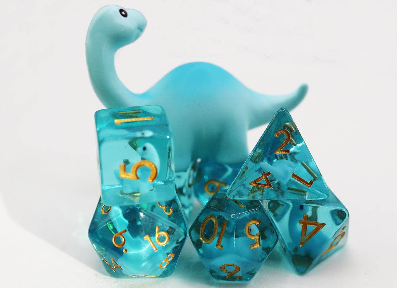 Brontosaurus RPG Dice Set -