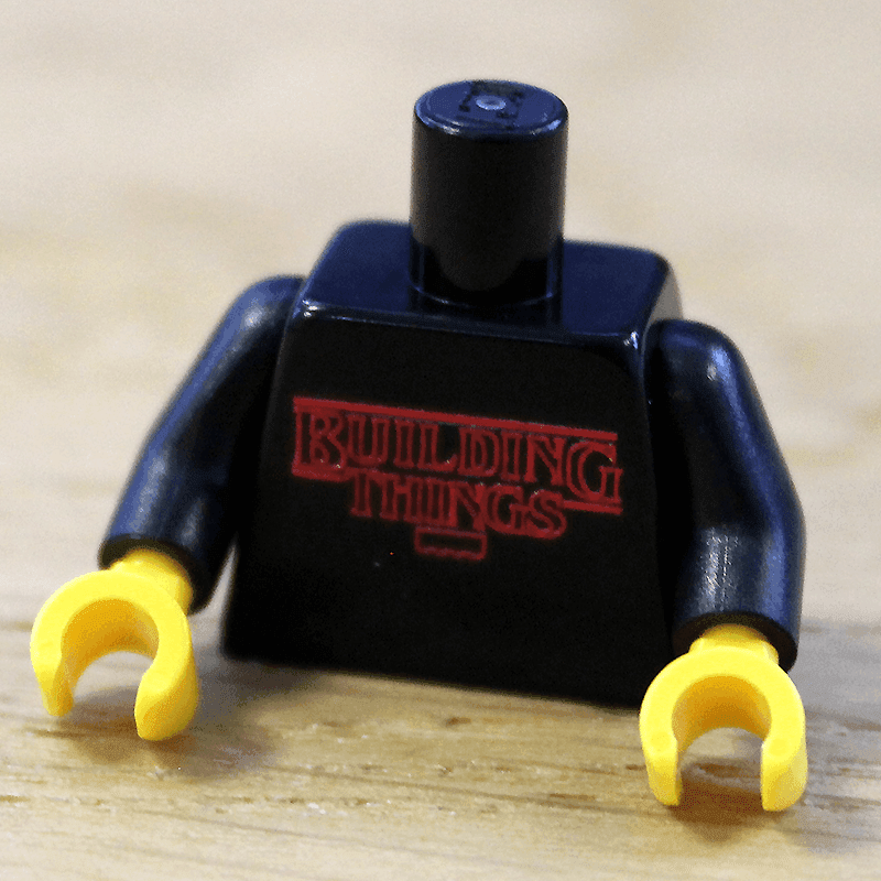 Custom Building Things Printed Torso -