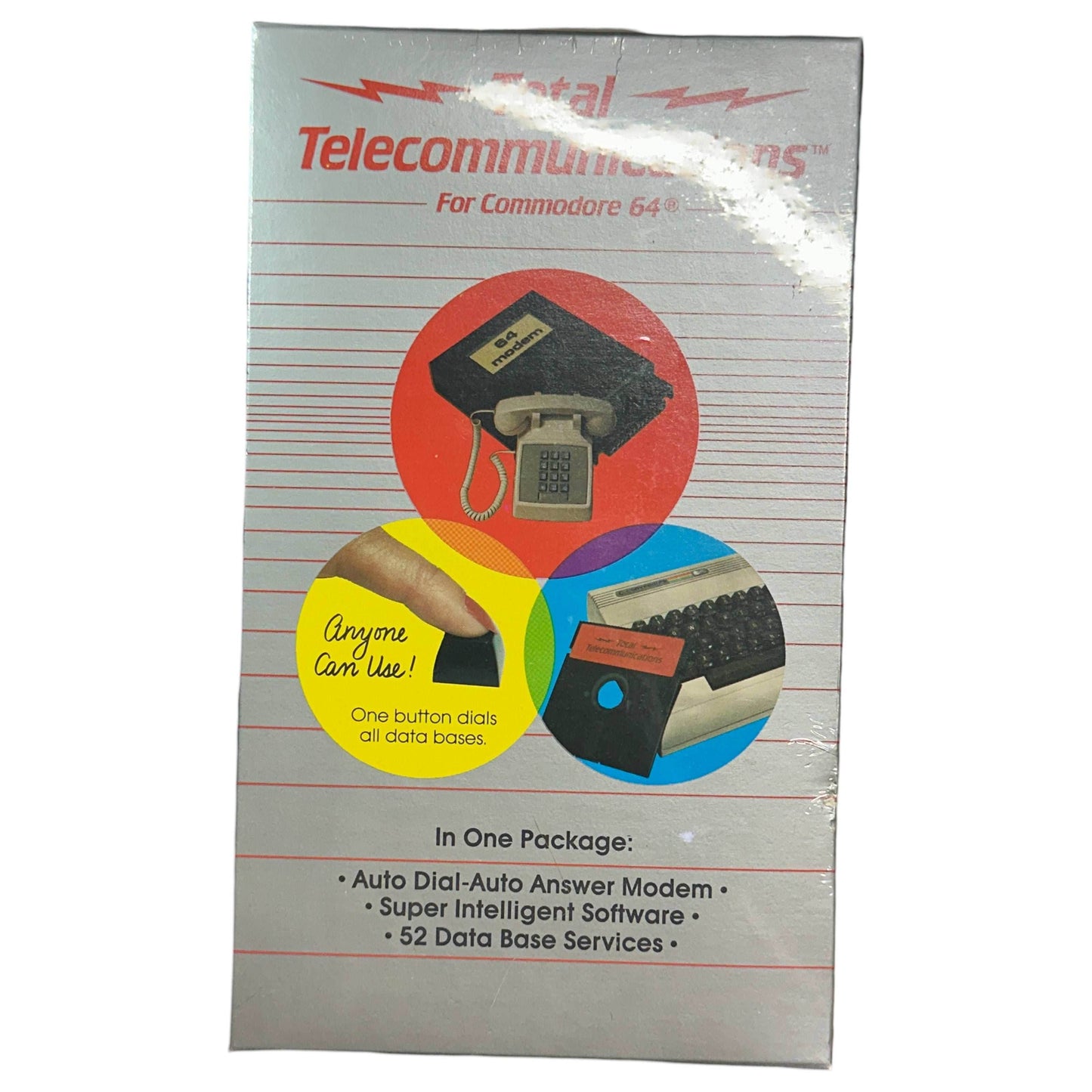 Total Communication Modem Model 6003 A - Commodore 64/128 -