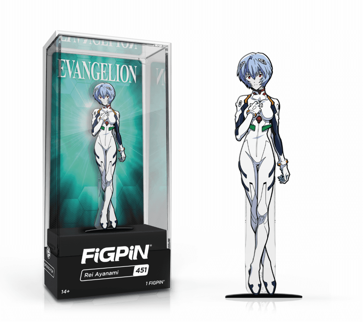 FiGPiN: Evangelion - Rei Ayanami #451 -