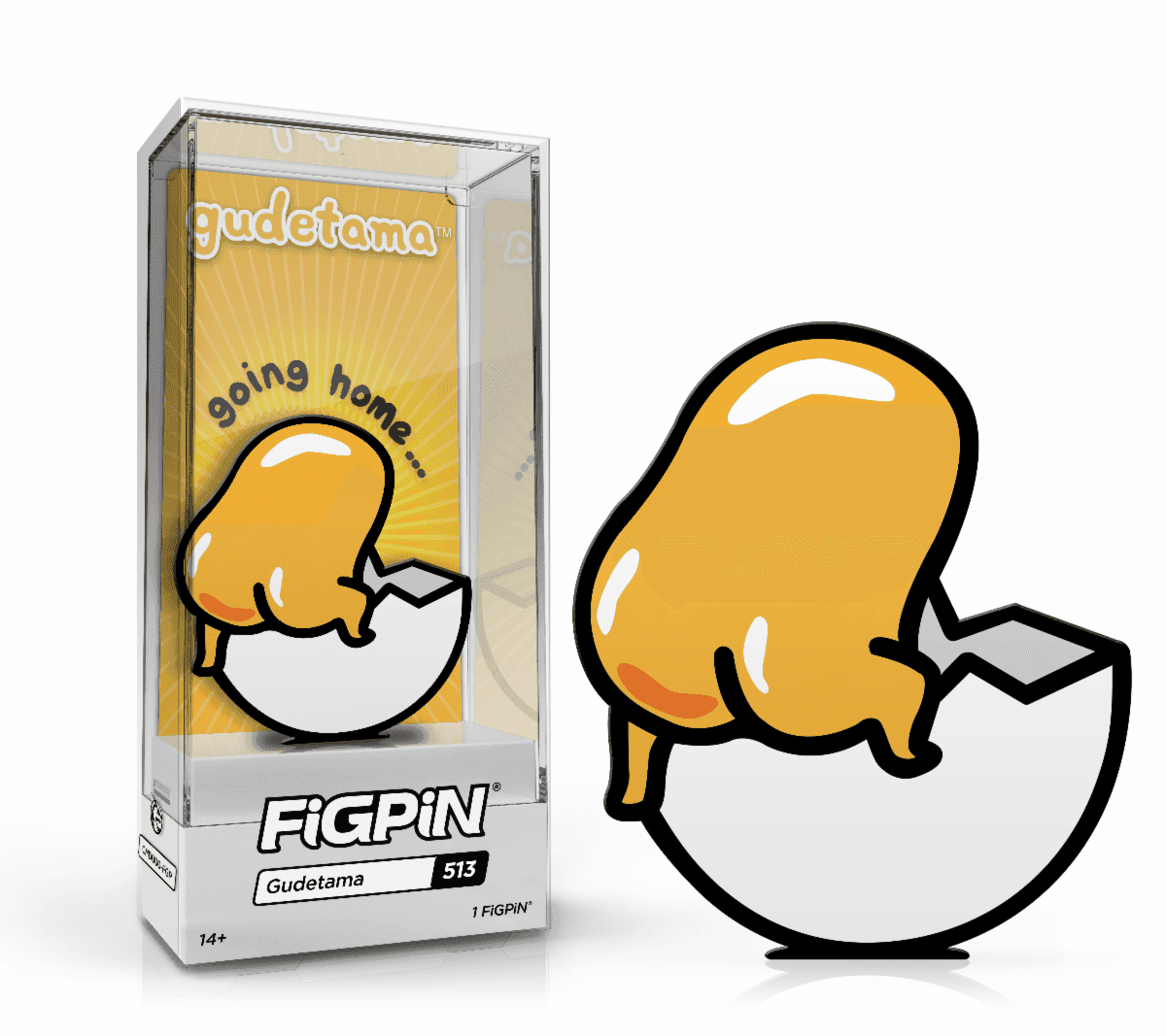 FiGPiN: Gudetama - Gudetama (Going Home) #513 -