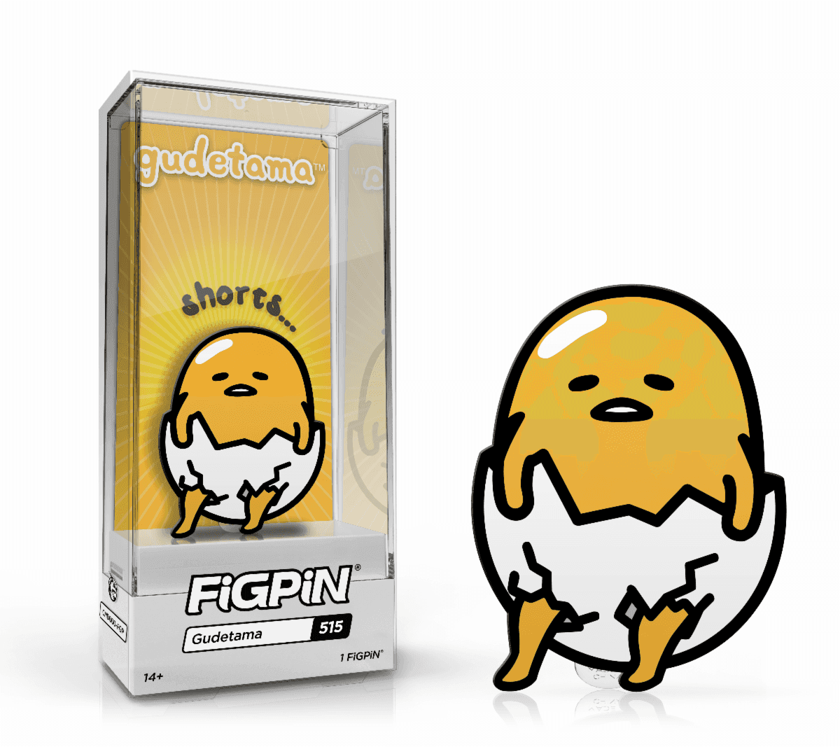 FiGPiN: Gudetama - Gudetama (Shorts) #515 -