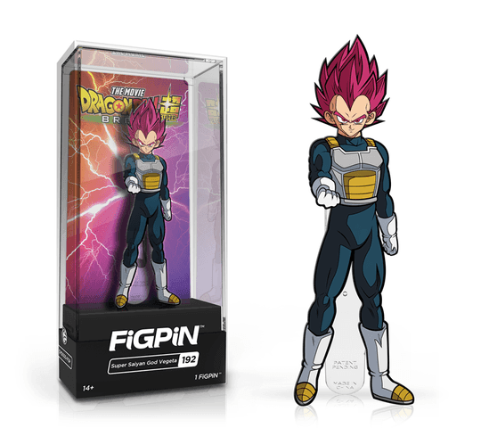 FiGPiN: Dragon Ball Super: Broly The Movie - Super Saiyan God Vegeta #192 -