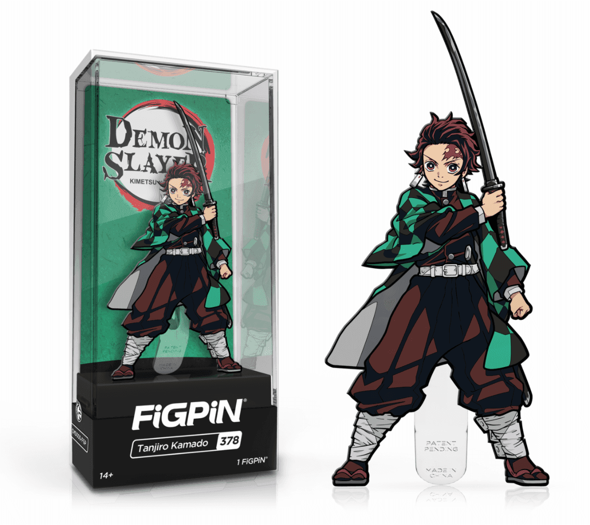 FiGPiN: Demon Slayer: Kimetsu no Yaiba - Tanjiro Kamado #378 -