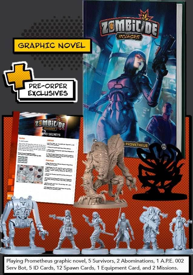 Zombicide: Invader - Playing Prometheus with Pre-order Exclusives -
