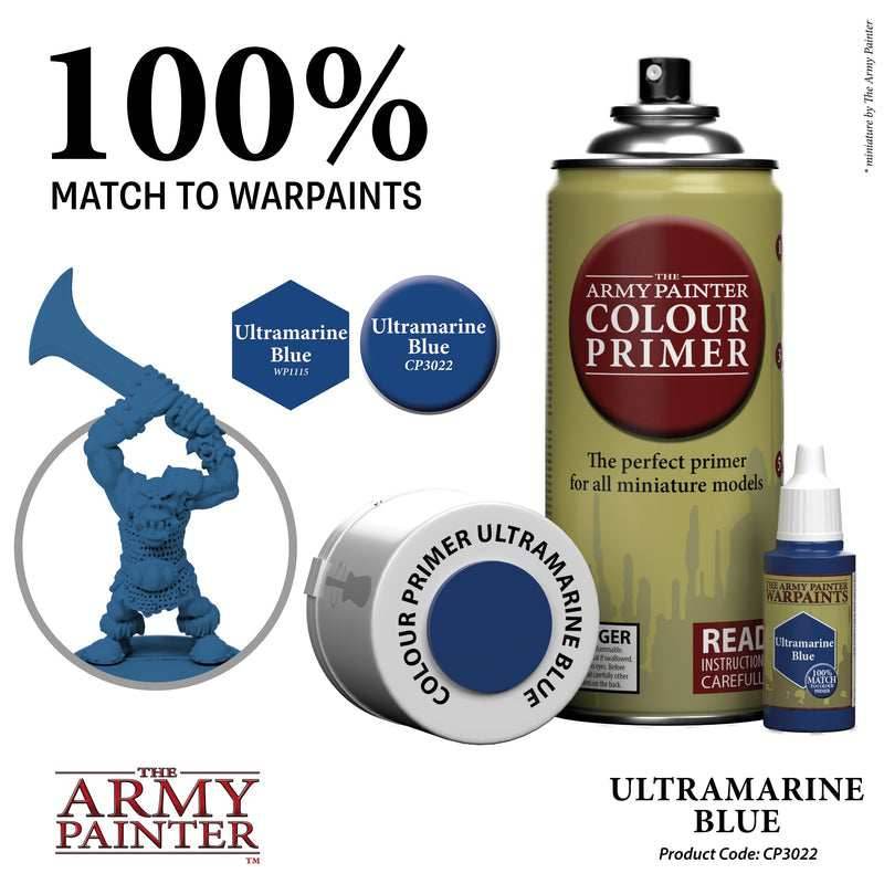 Army Painter Colour Primer: Ultramarine Blue -
