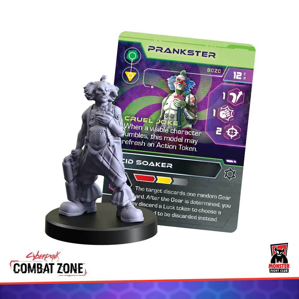 Cyberpunk Red Combat Zone: Bozos Starter Gang -