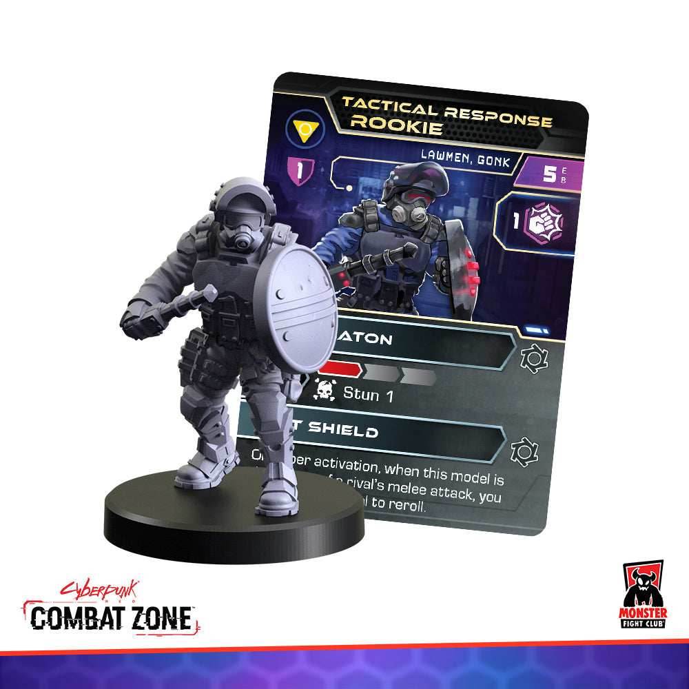 Cyberpunk Red Combat Zone: The Beat (Lawmen Gonks) -