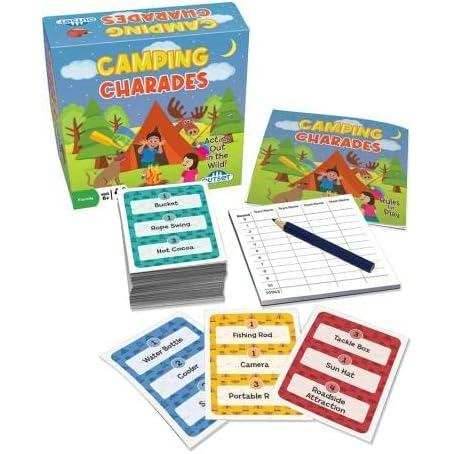 Camping Charades Game - Act Out in the Wild! - Outset -