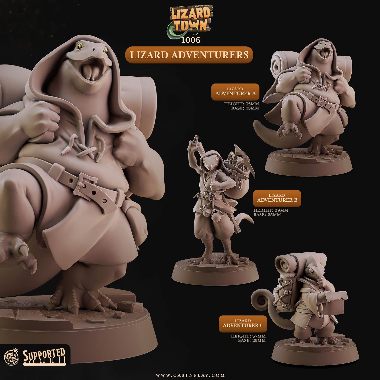 Lizard Adventurers