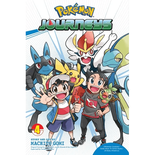 Pokémon Journeys, Vol. 4 - Paperback -