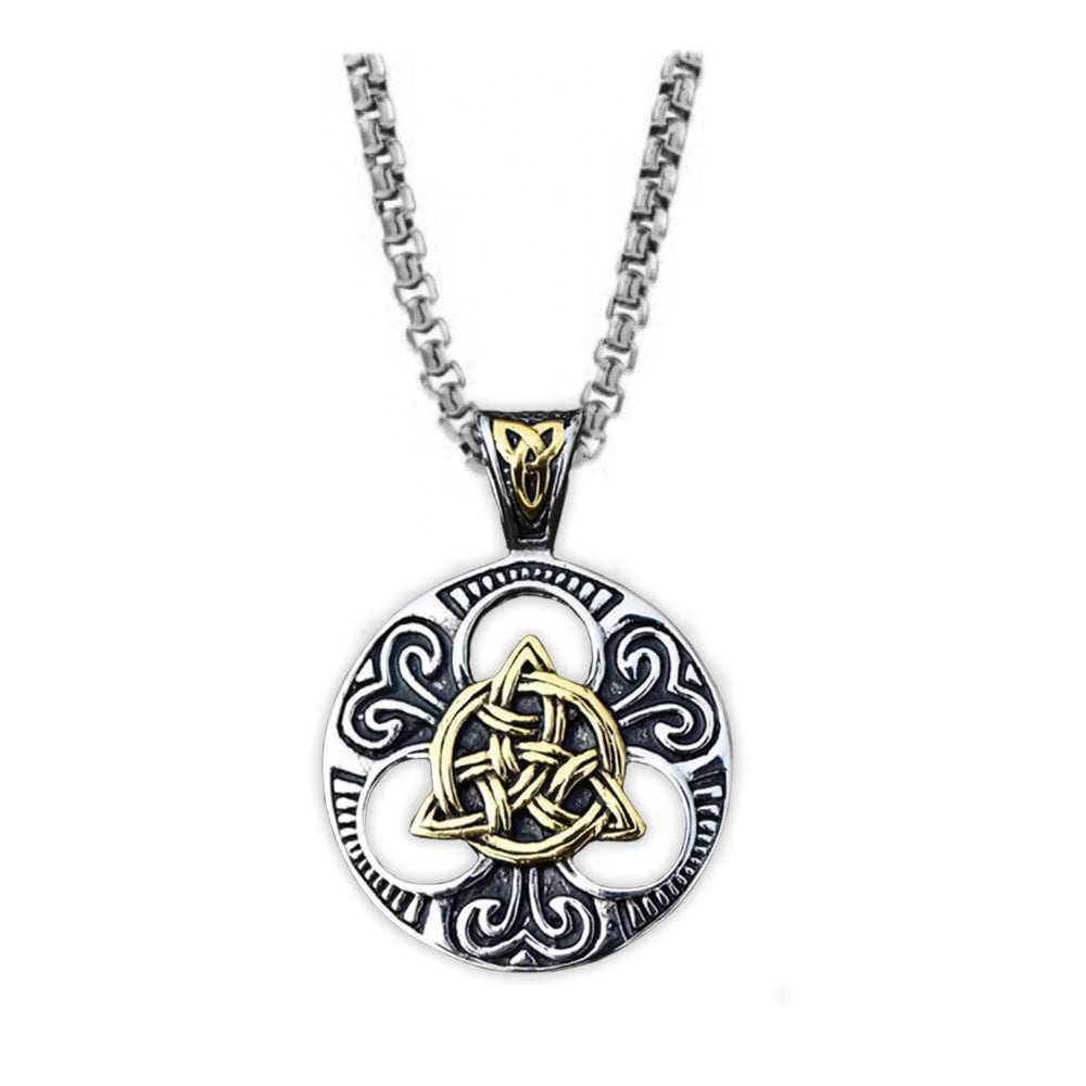 Celtic Trinity Knot Necklace -
