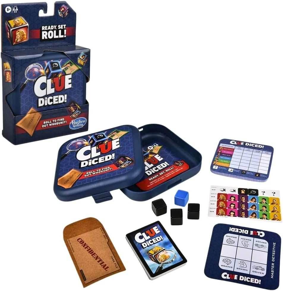 Clue Diced Game -