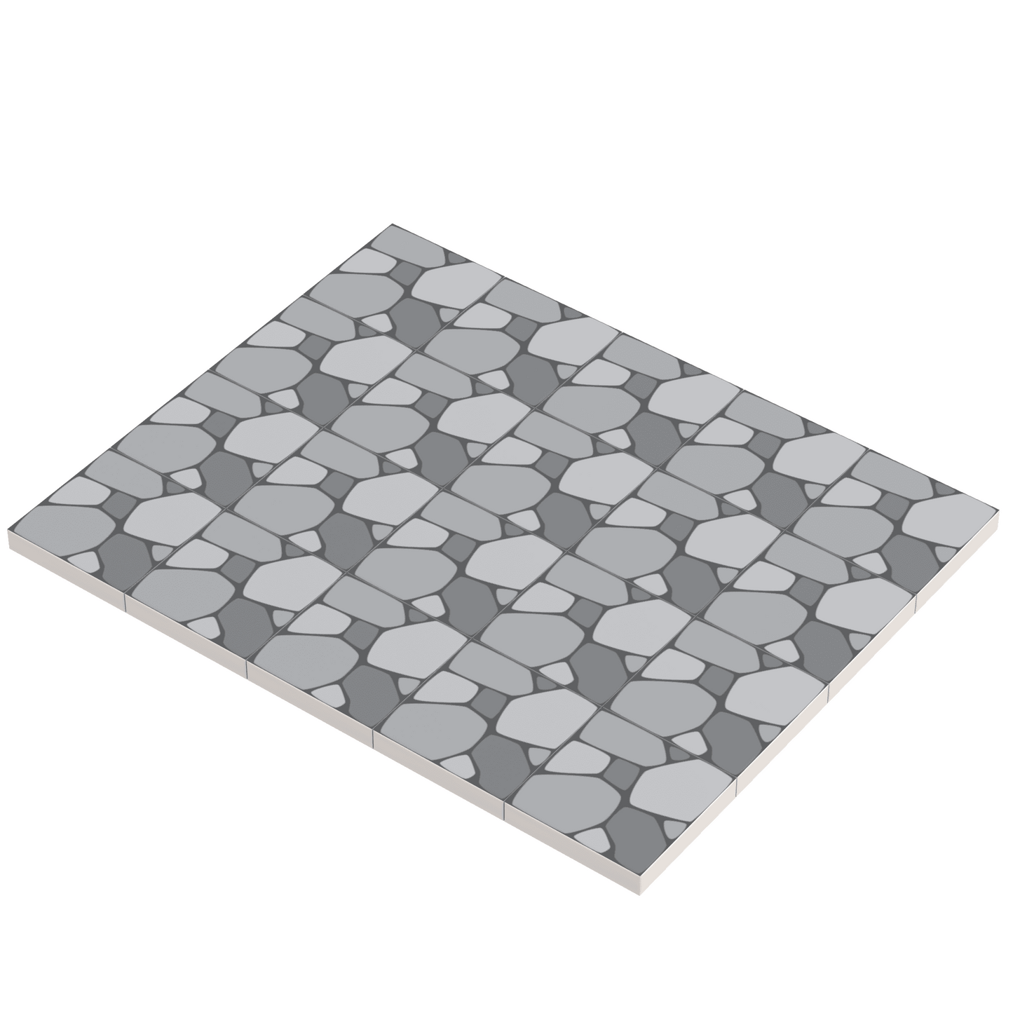 Cobblestone Tile Part Pack (20 Tiles) made with LEGO parts - B3 Customs -