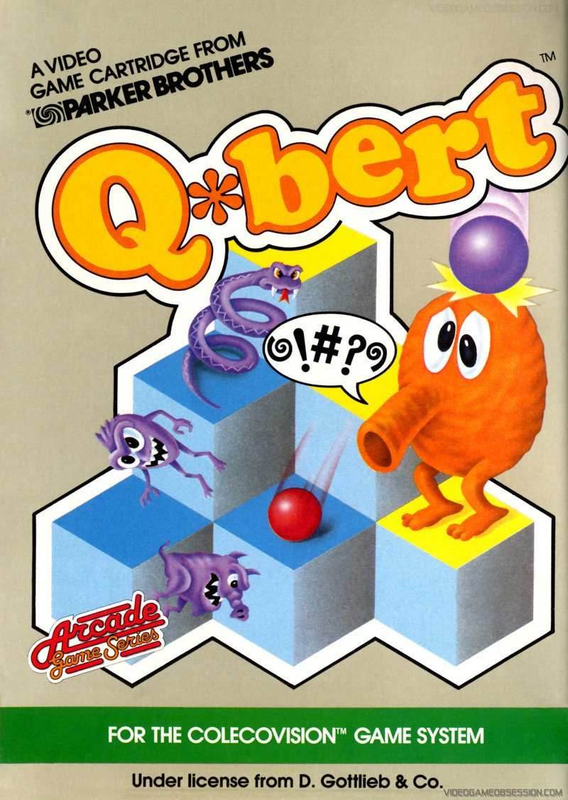 Q*bert (Colecovision) - Game Manual Only
