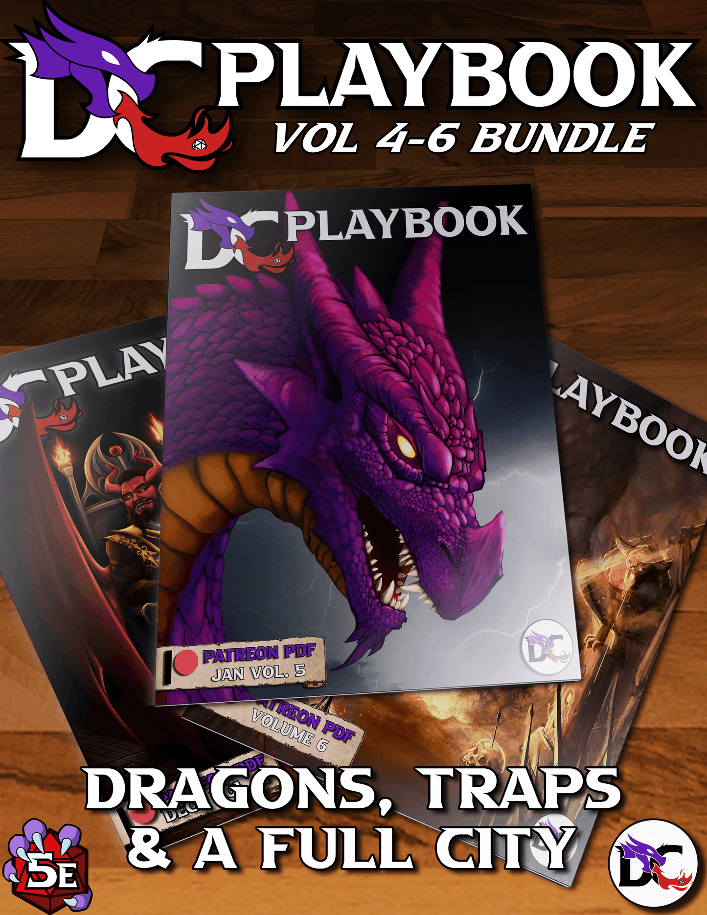 DC Playbook Bundle: Vol 4-6 -