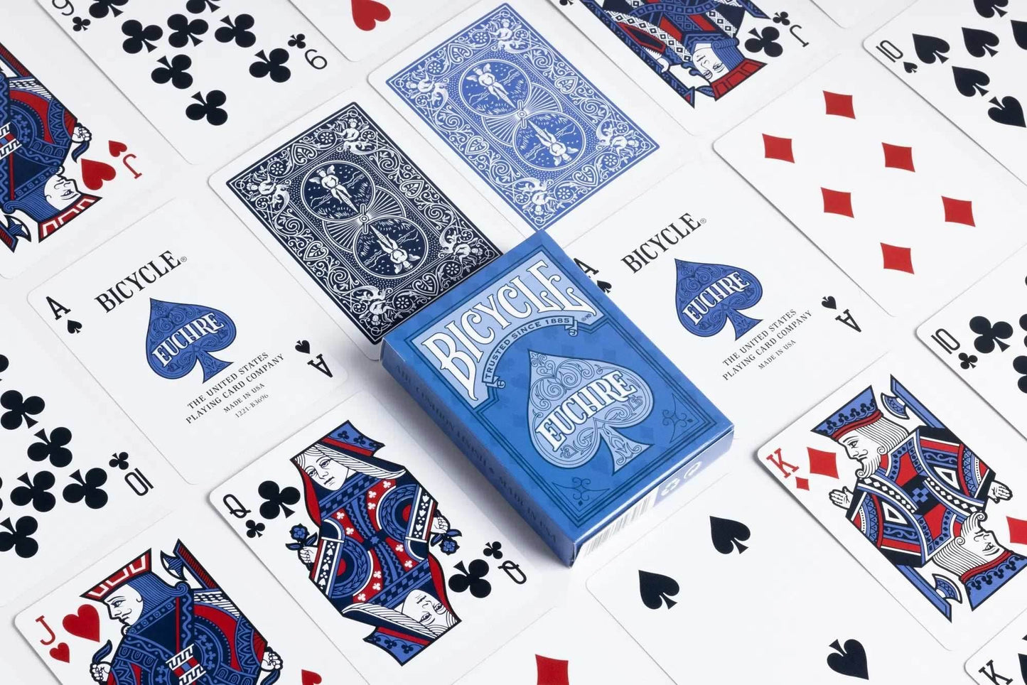 Bicycle Euchre 2 Playing Card Decks in 1 -