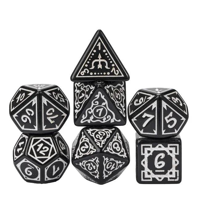 Cryptic Knots: Misty RPG Dice Set -