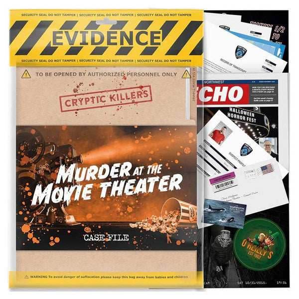 Cryptic Killers: Murder at the Movie Theater -