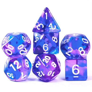 Crystal Dream RPG Dice Set -