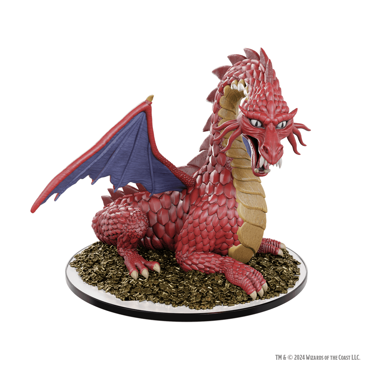 D&D: Icons of the Realms - 50th Anniversary Classic Red Dragon Boxed Miniature -