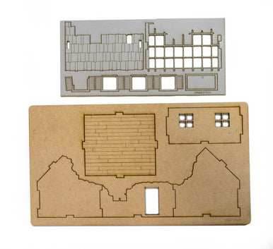 28mm Ruined Small Country Home - 28MMDF555 -