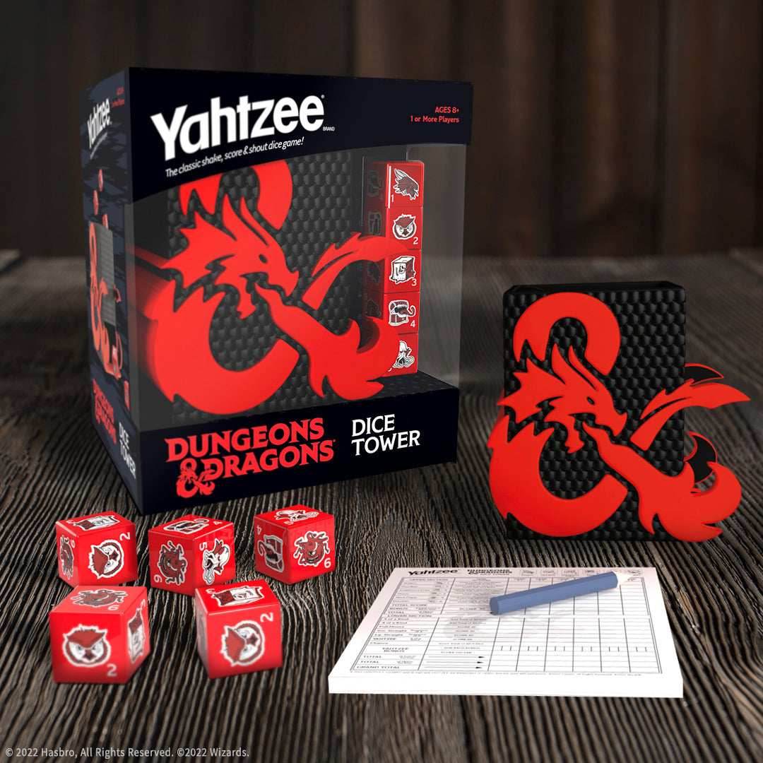 YAHTZEE®: Dungeons & Dragons Dice Tower -