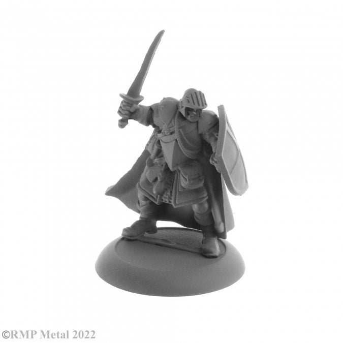 Dark Heaven Legends: Human Fighter Veteran, Baran -