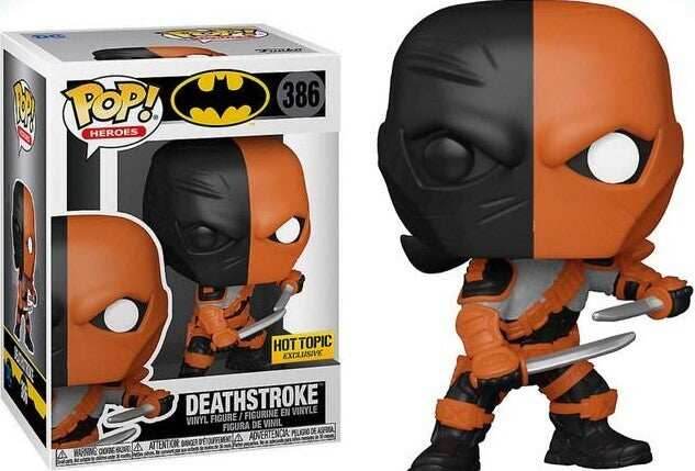 Funko DC Comics Batman Pop! Heroes Deathstroke Vinyl Figure Hot Topic Exclusive -