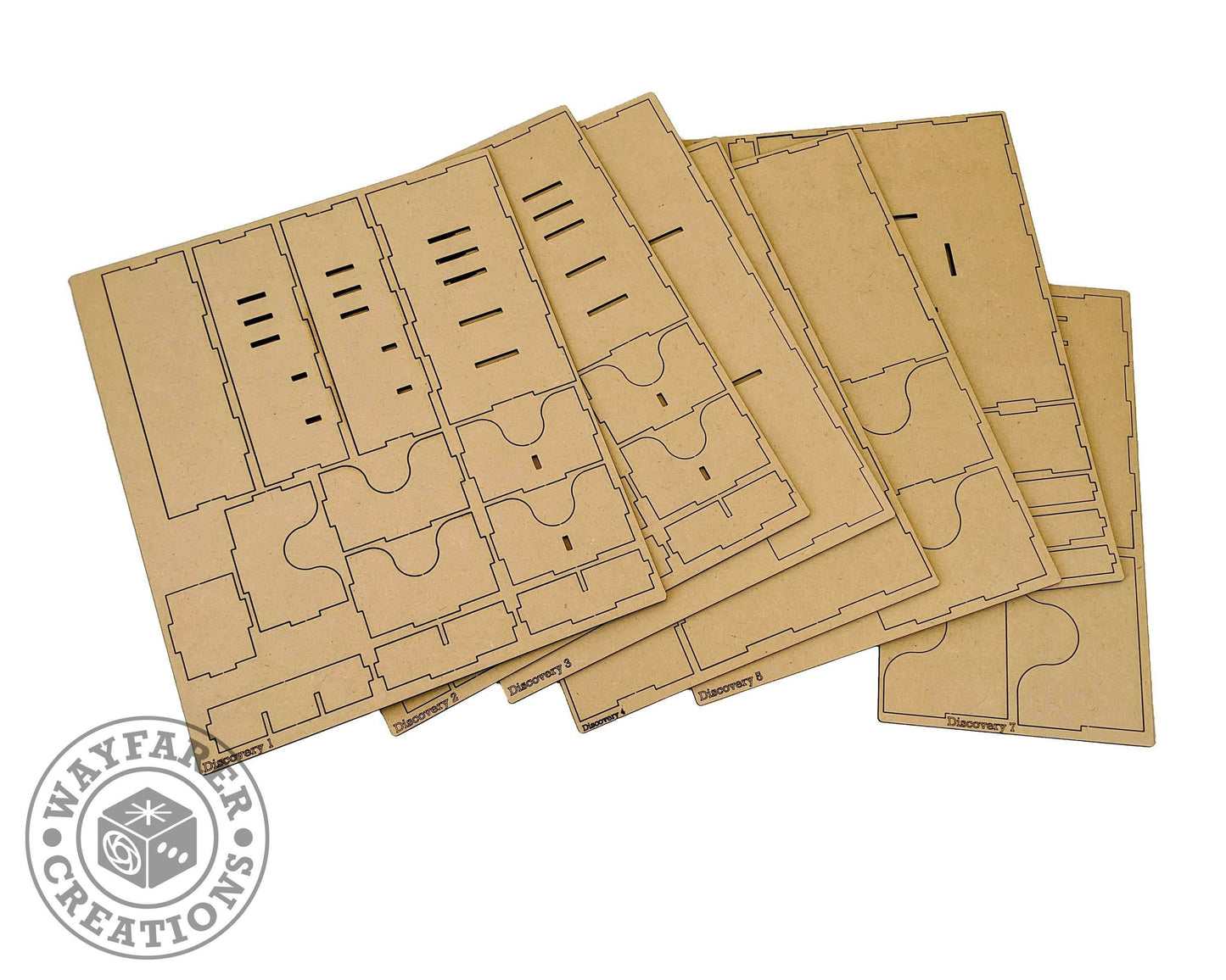 Discover Board Game Organizer Insert -