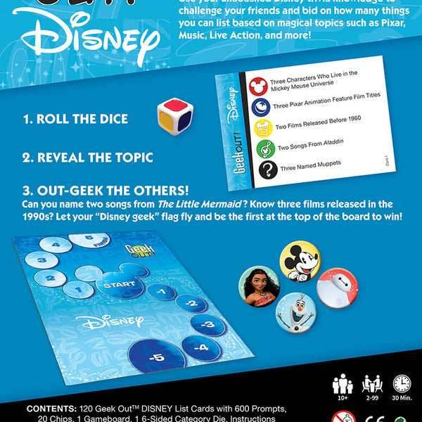 Geek Out! Disney - Find out once and for all who is the biggest Disney fan! -