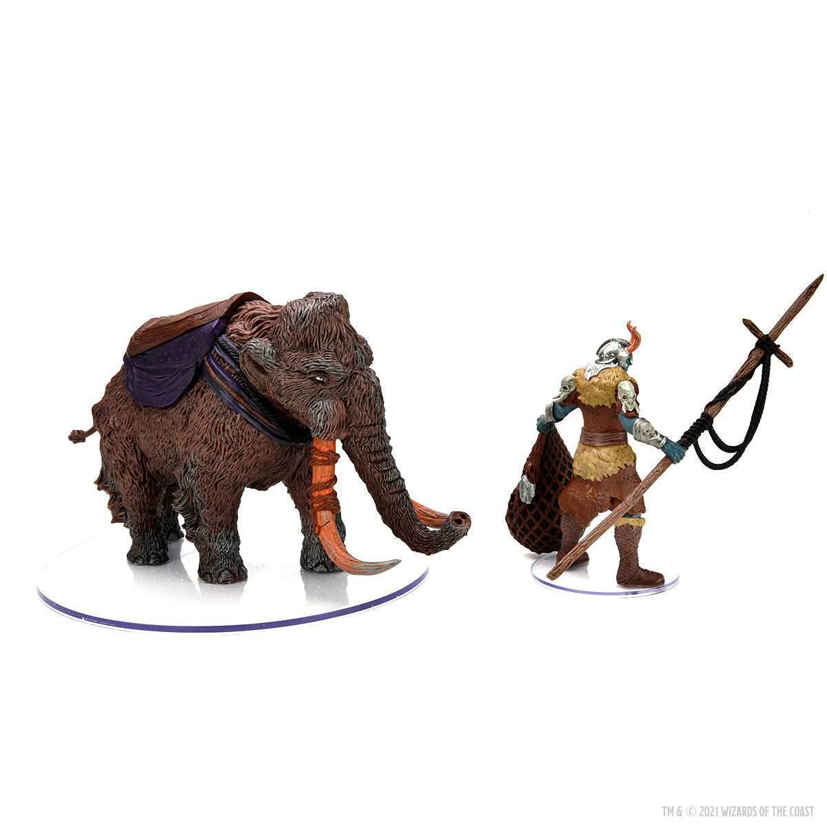 D&D: Icons of the Realms - Snowbound: Frost Giant and Mammoth (Premium Set) -