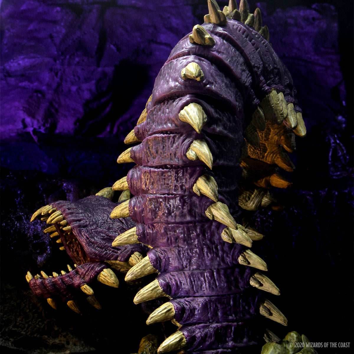 D&D: Icons of the Realms - Fangs and Talons - Purple Worm Premium Set -