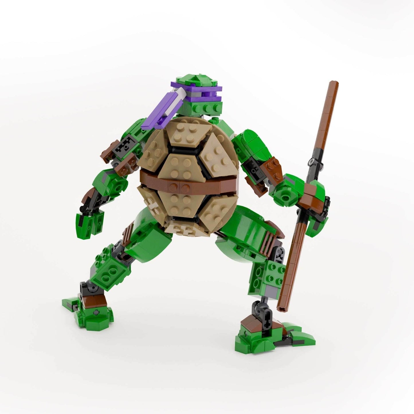 Donatello - Custom TMNT Figure made using LEGO parts - B3 Customs -