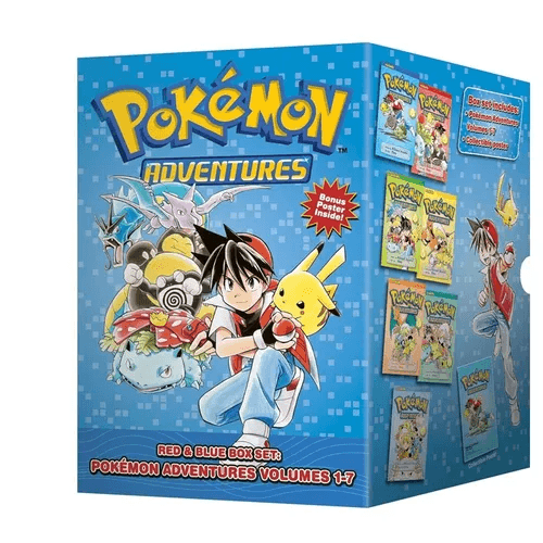 Pokémon Adventures Red & Blue Box Set (Set Includes Vols. 1-7) - Boxed Set -