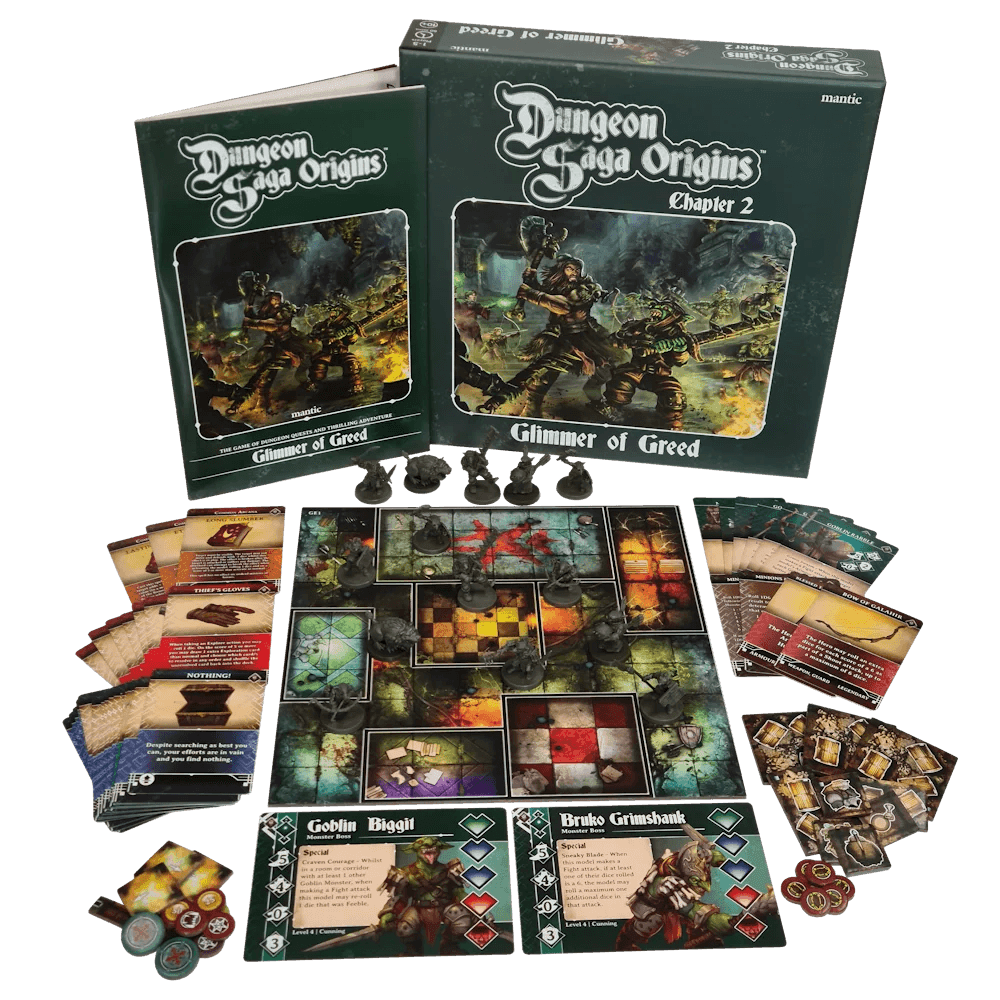 Dungeon Saga Origins: Glimmer of Greed Expansion -