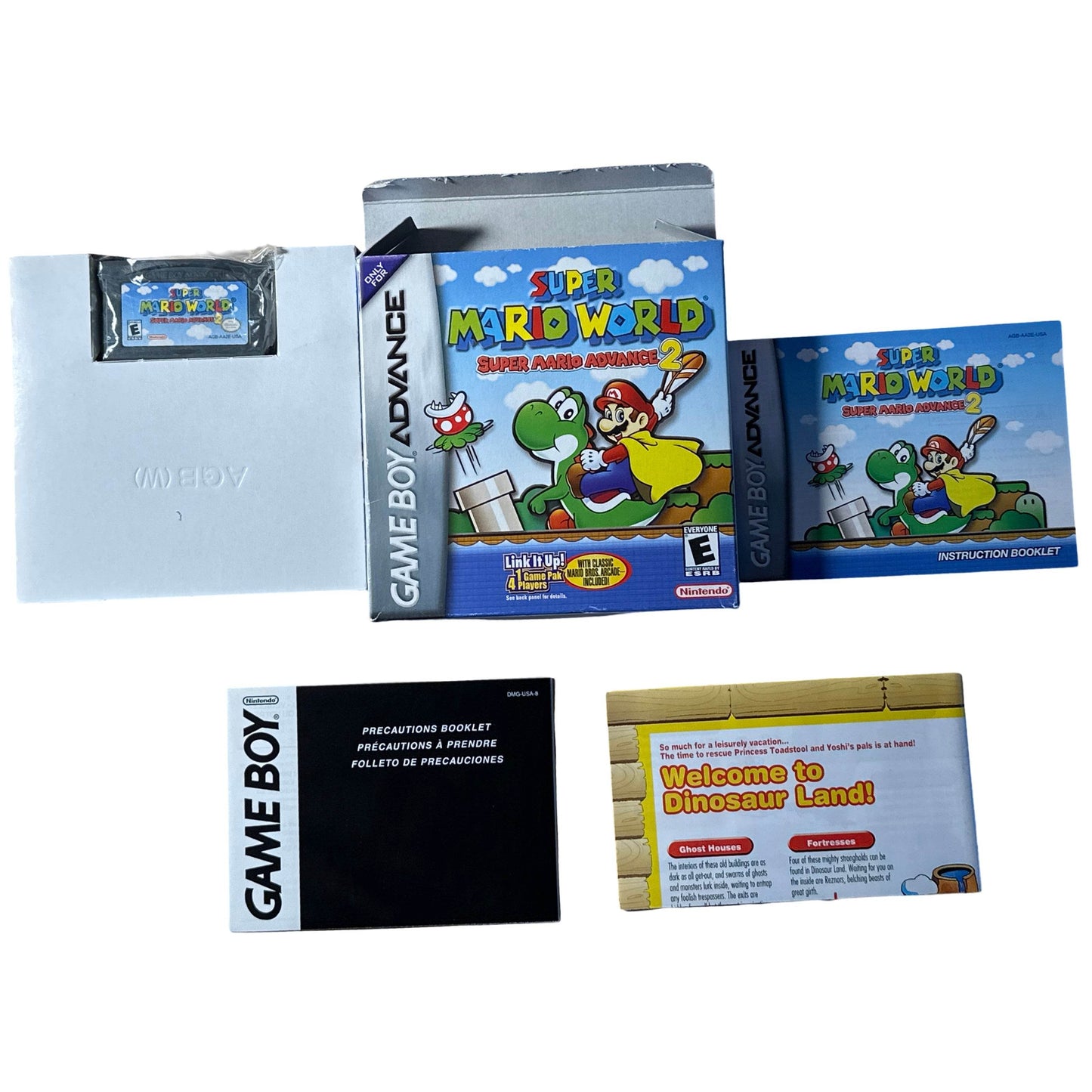 Super Mario World: Super Mario Advance 2 - GameBoy Advance - Complete in Box | Great Label
