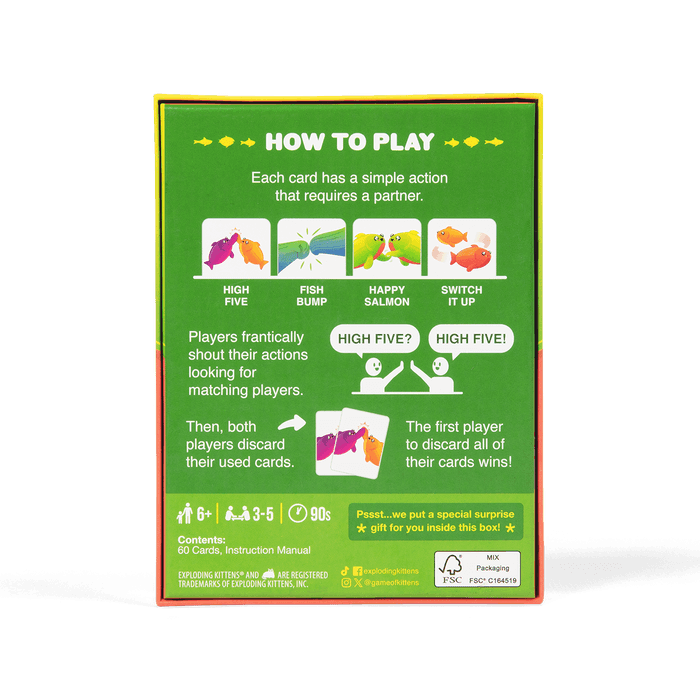 Happy Salmon: Grab & Game Edition -