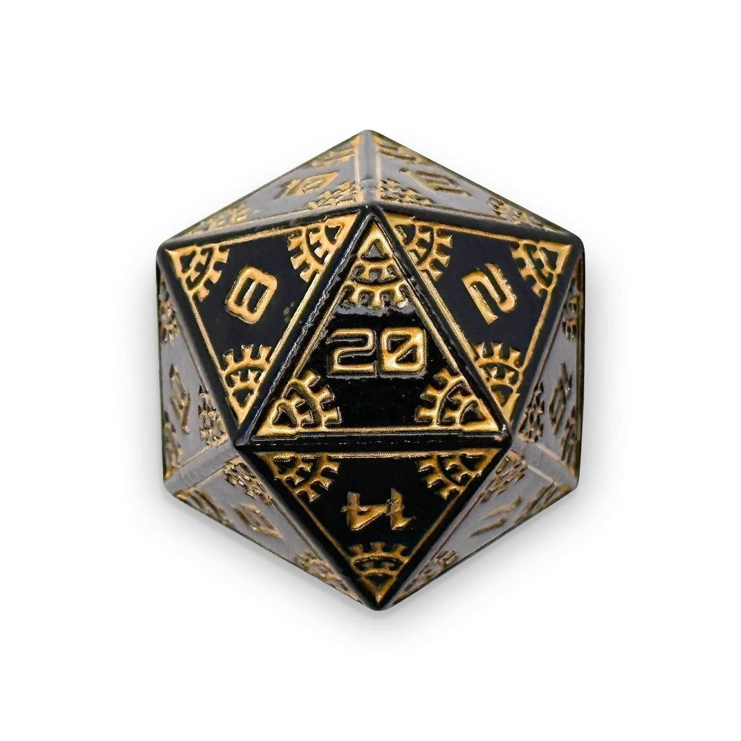 Space Dice Meteor Runestones™ - 25mm D20 - Eclipse -