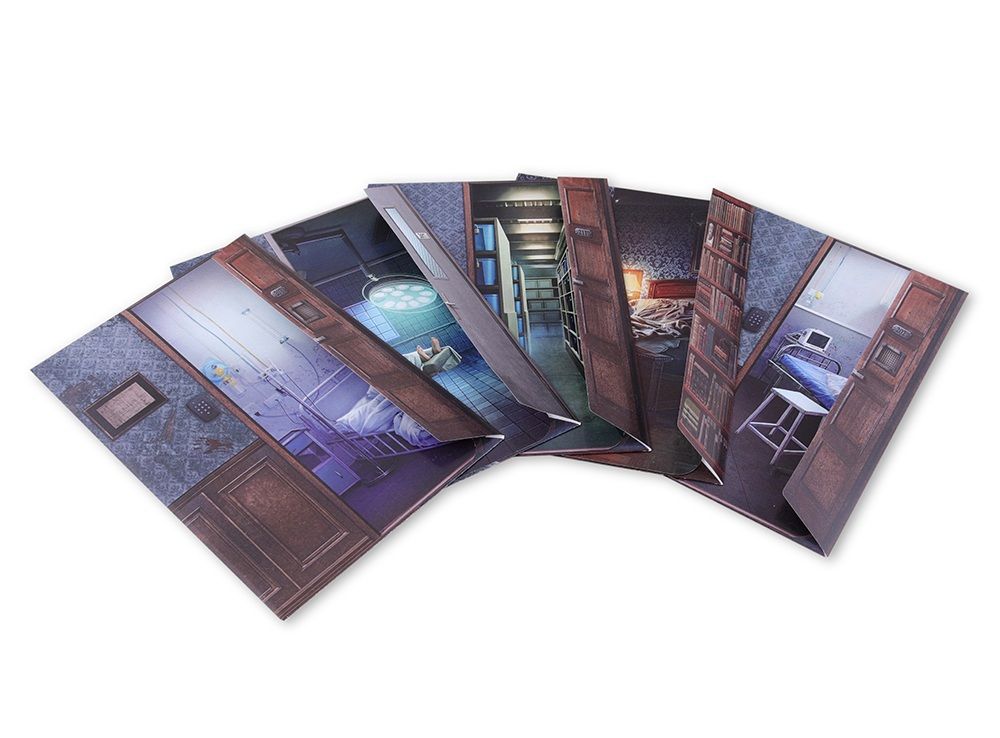 STANDARD EDITION Escape from the Asylum 1-6 Player Cooperative Game -