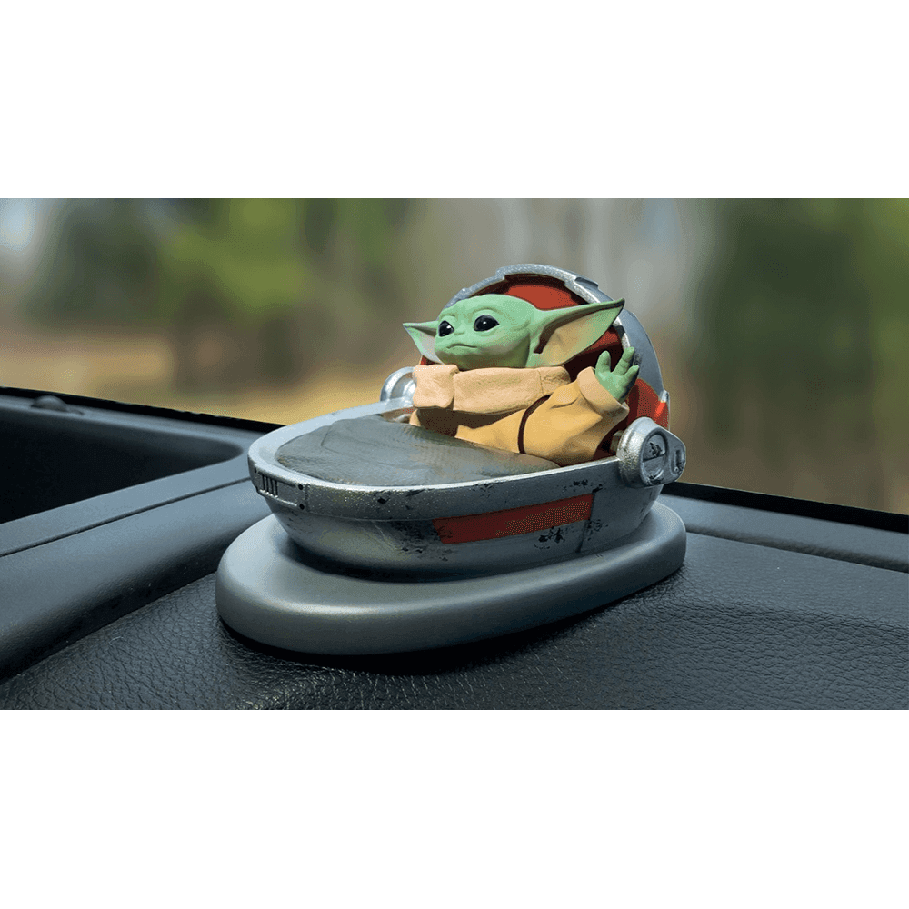 FanWraps: Star Wars: The Mandalorian - The Child (Grogu) Solar Powered Dashboard Waver -