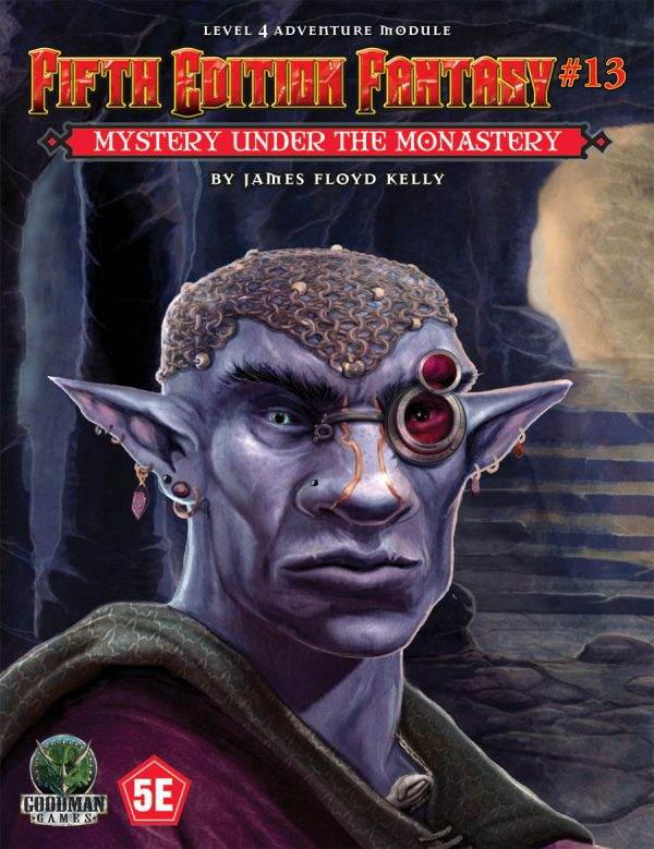 GMG Fifth Edition Fantasy #13: Mystery Under the Monastery (5th Ed. D&D Adventure) -