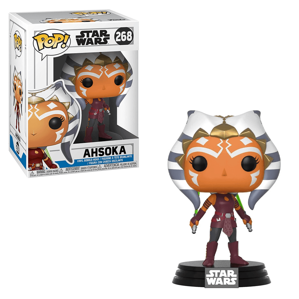Funko POP! Star Wars: The Clone Wars - Padawan Ahsoka Tano Vinyl Figure #268 -