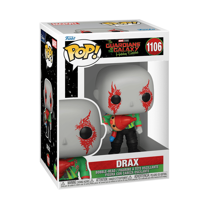 Funko Pop! Marvel Studios: The Guardians of the Galaxy Holiday Special - Drax -