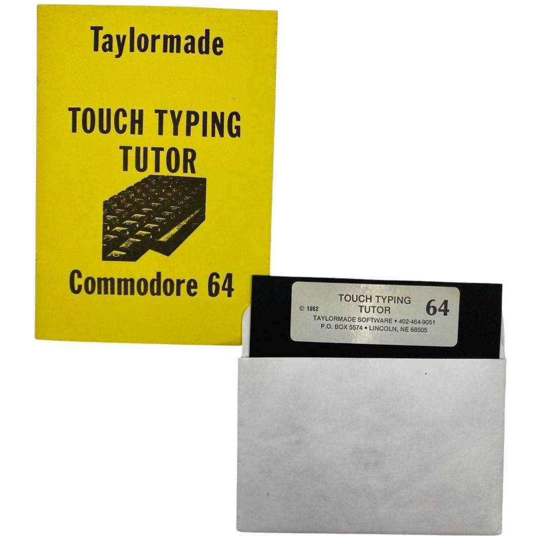 Taylormade Touch Typing Tutor - Commodore 64 -
