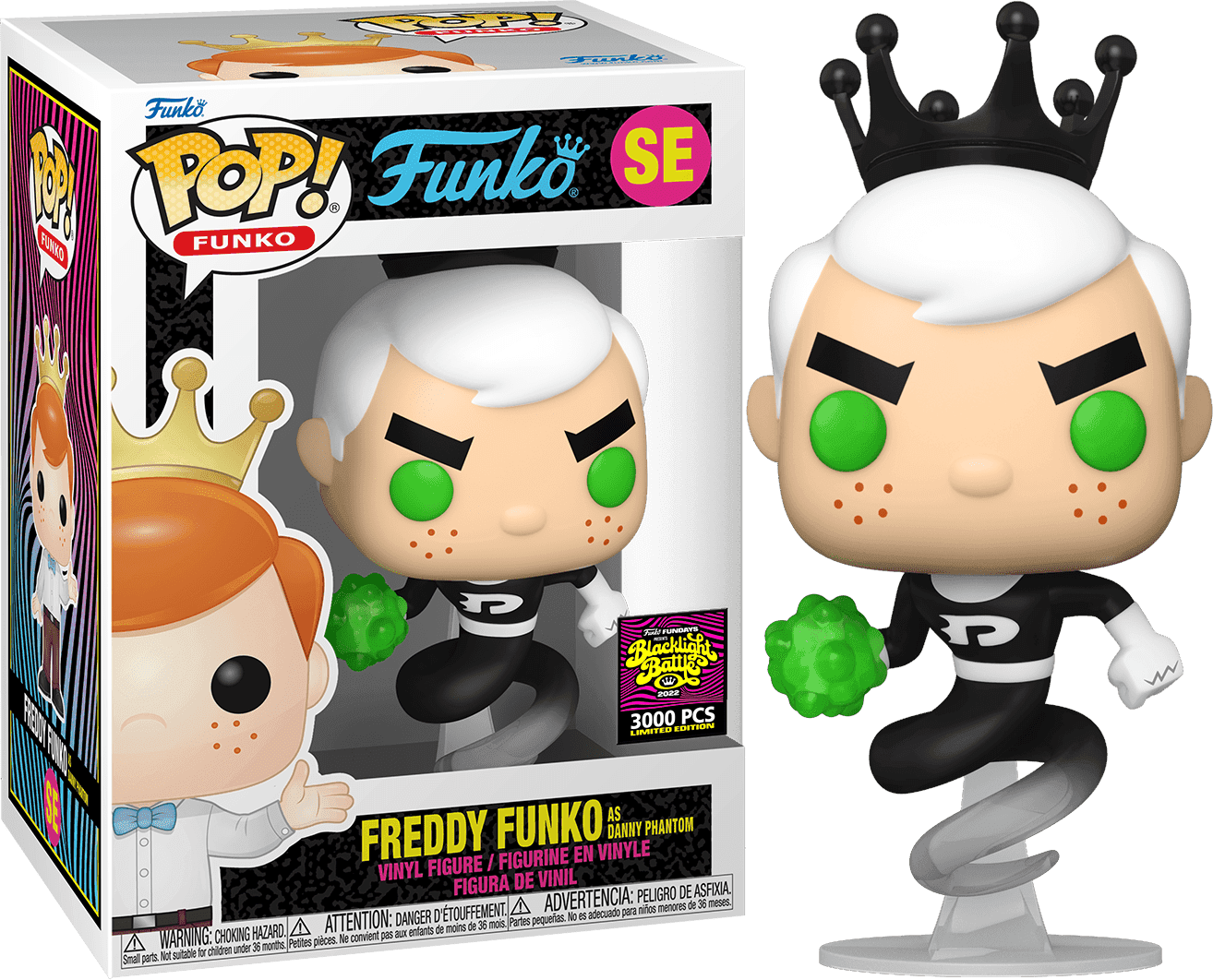 Freddy Funko as Danny Phantom -
