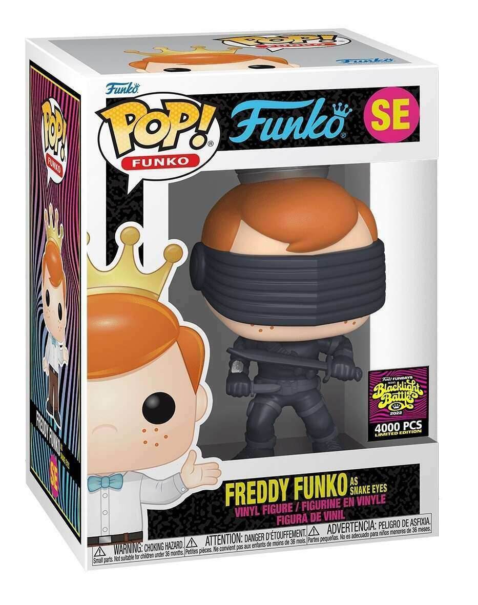Freddy Funko as Snake Eyes -