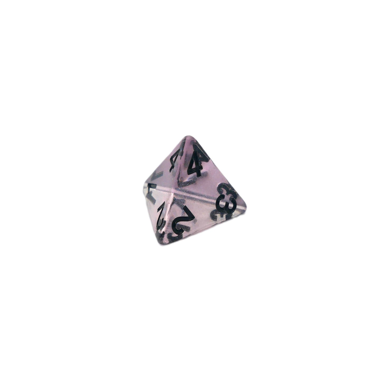Frozen Blossom - 7 Piece DnD Dice Set | Acrylic RPG Gaming Dice -