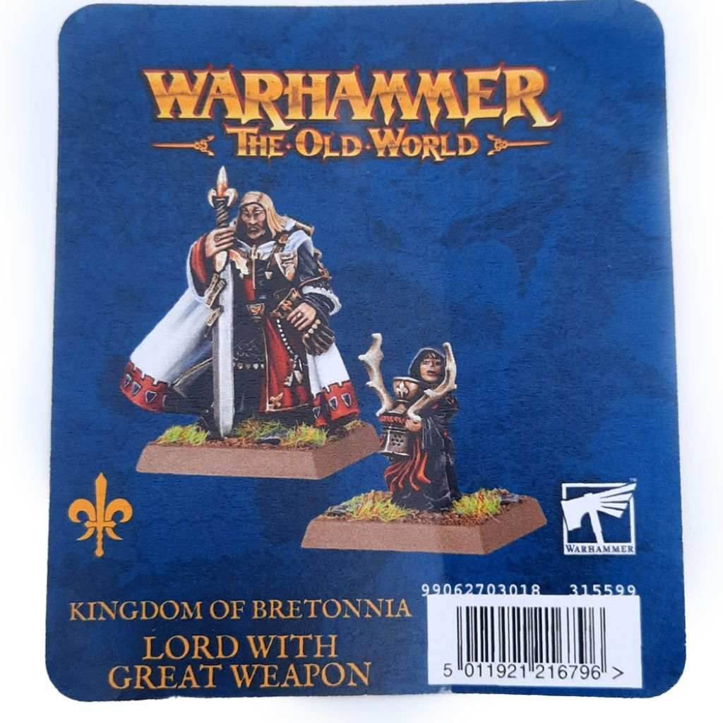 Warhammer: The Old World - Kingdom of Bretonnia - Lord with Great Weapon -